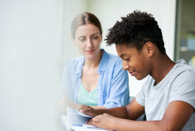 Close-up of teamwork during a CAMS activity session